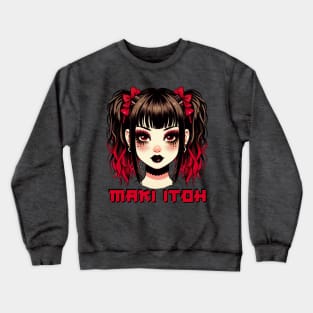 Maki Itoh (Dark Letters) Crewneck Sweatshirt